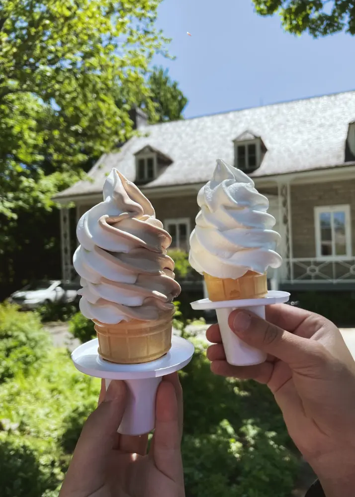 Crème glace au lait ferme Audet - Quebec Region Gourmande